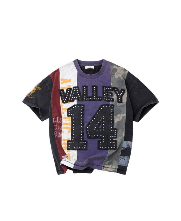 Vale Chopped Multi Color Tee