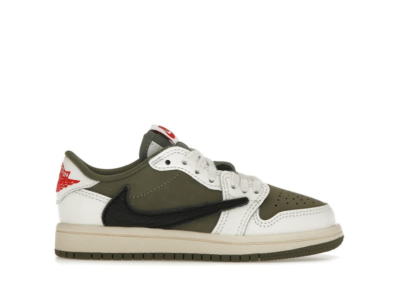 Jordan 1 Retro Low OG SP Travis Scott Medium Olive (PS)
