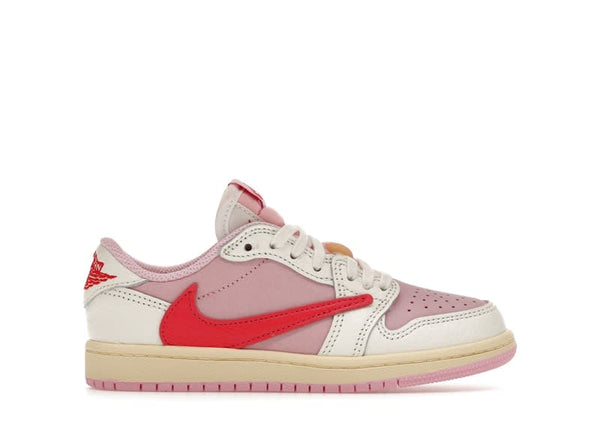 Jordan 1 Retro Low OG SP Travis Scott Sail Tropical Pink (PS)