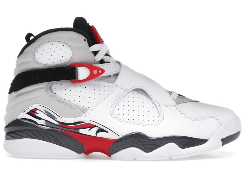 Jordan 8 Retro White True Red (2025)