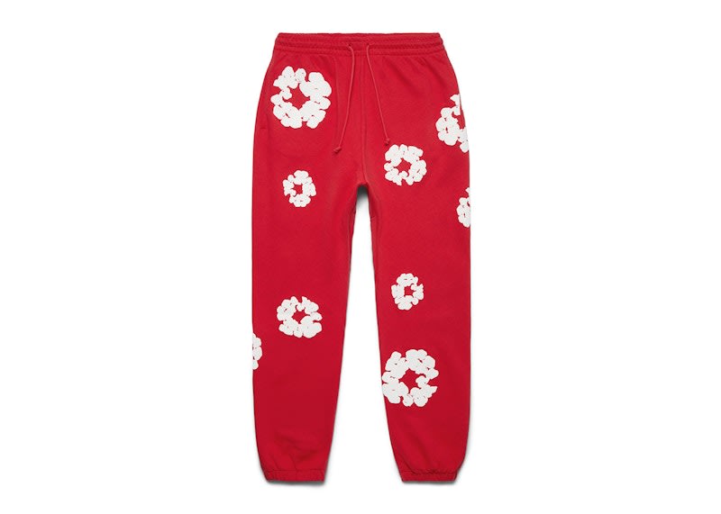 Denim Tears Cotton Wreath Sweatpant Red