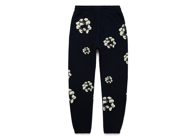 Denim Tears x CPFM Cactus Tears Wreath Sweatpants Black