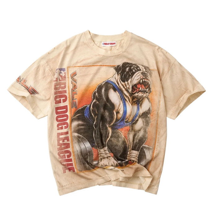 Vale Forever Big Dog Tee Cream