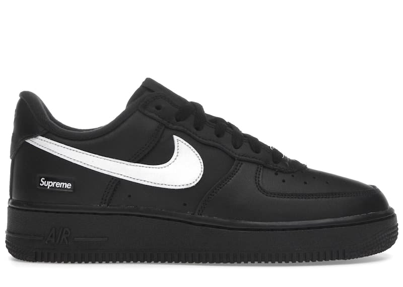 Nike Air Force 1 Low Supreme Black White