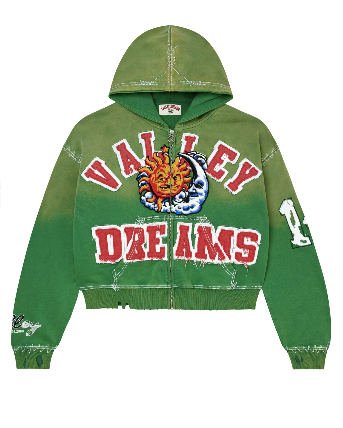 Vale Sunny Zip Up Hoodie