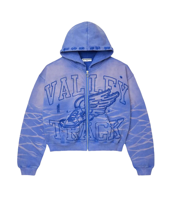 Vale Wildflower Garden Zip Up Hoodie
