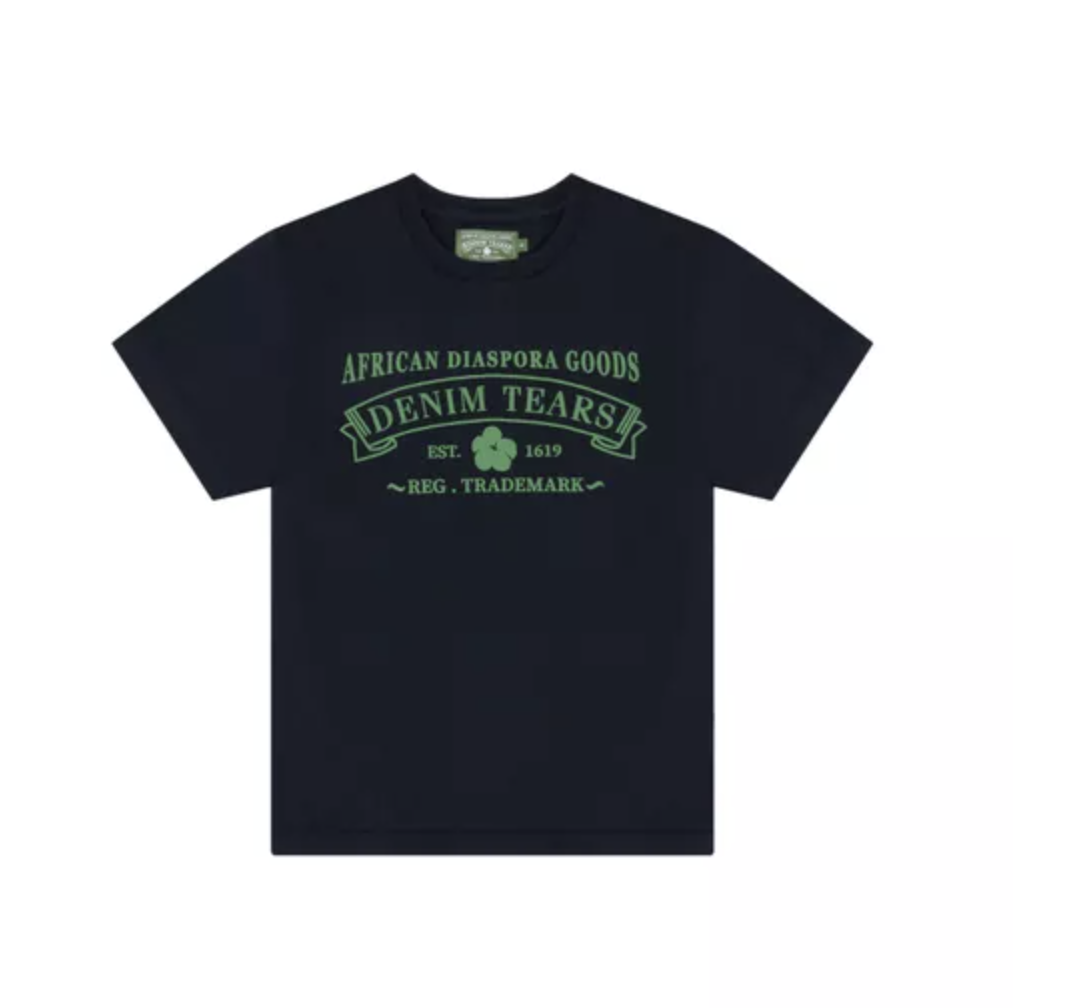 Denim Tears ADG Navy Tee