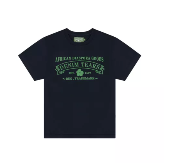 Denim Tears ADG Navy Tee