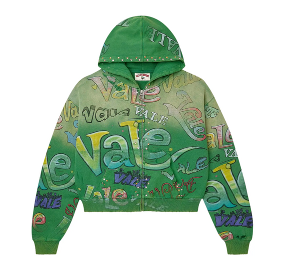 Vale Forever Spearmint Zip Up Hoodie
