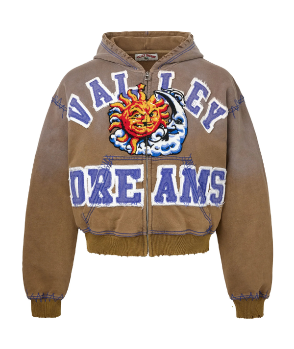 Sunny Zip Up Vale Hoodie