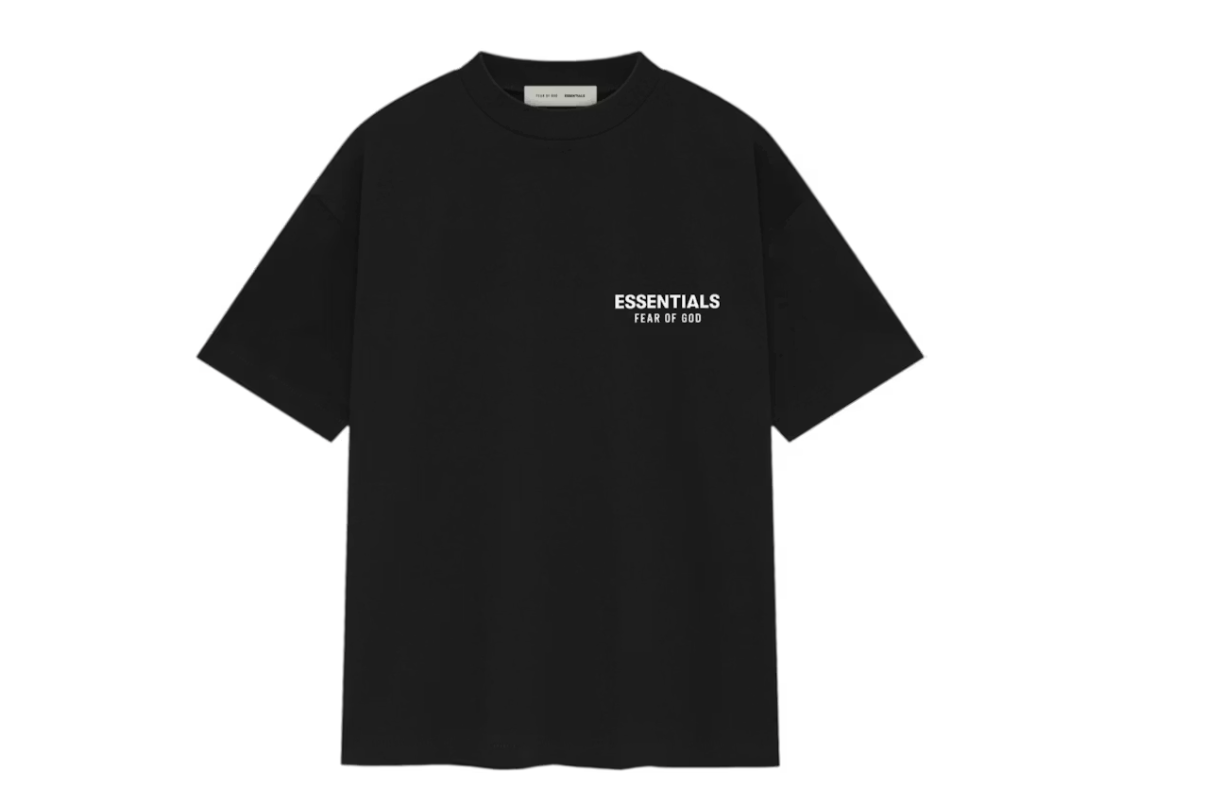 Fear of God Essentials Classic Short Sleeve Tee Vintage Black
