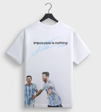 Kith x adidas Messi Football World Cup Graphic Tee White