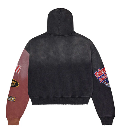 Vale Two Face Zip Up Hoodie