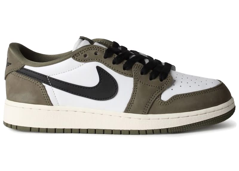Jordan 1 Retro Low OG Medium Olive (GS)