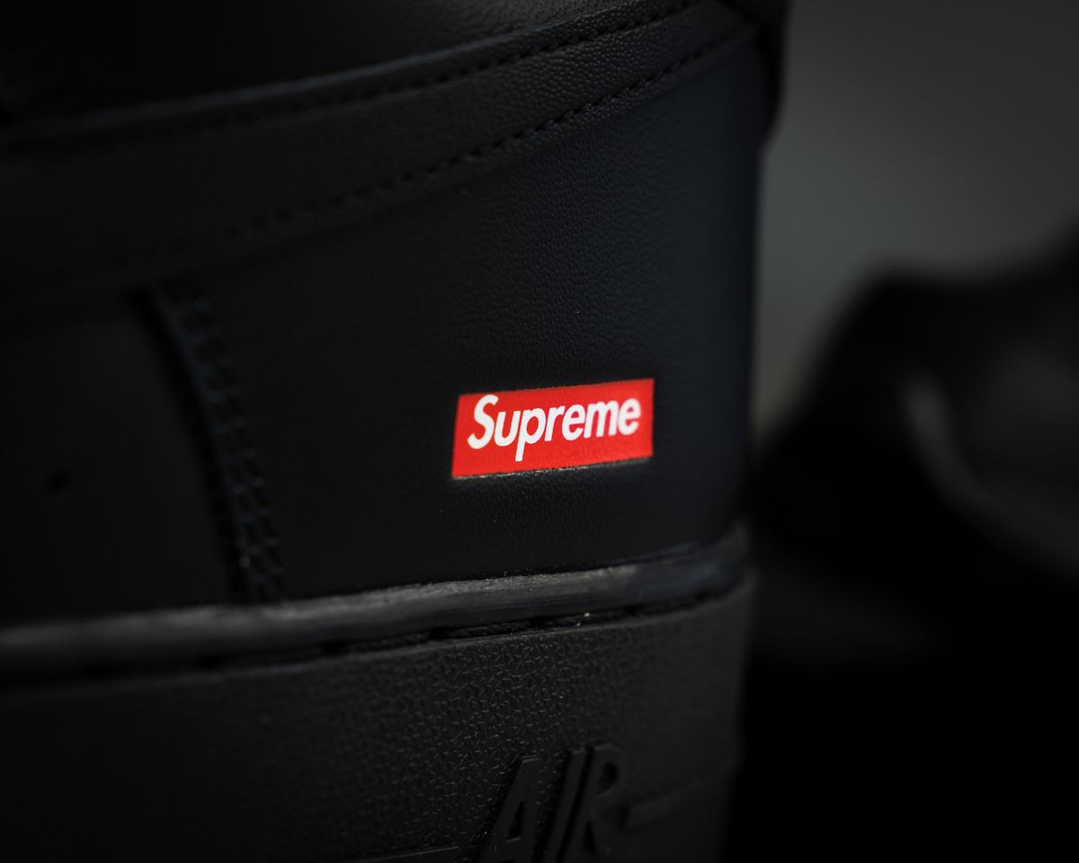 Authenticated sneaker detail